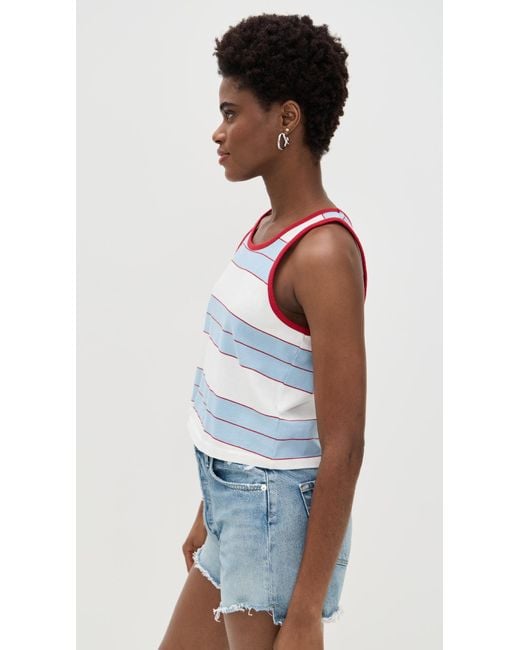 Re/done Multicolor Bama Tank