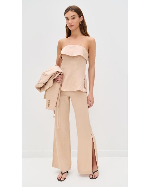 Hevron Natural Addison Top