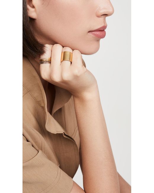 Madewell gold ring clearance