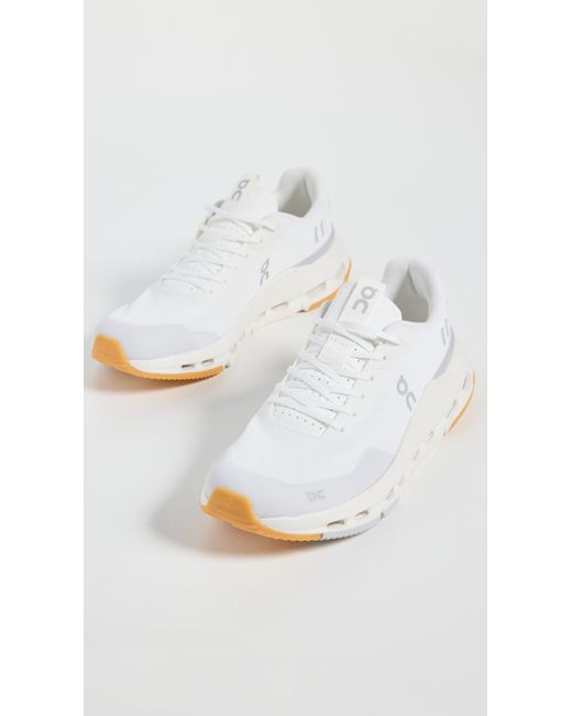 On Shoes White Cloudnova Form 2 Sneakers