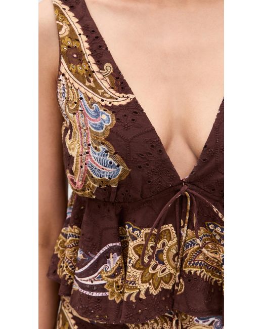 Hemant & Nandita Black Peplum Top
