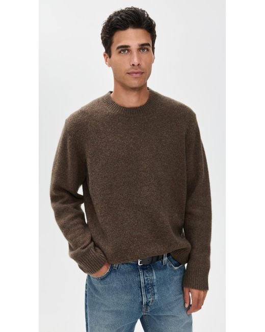 Nili Lotan Brown Ramone Sweater for men