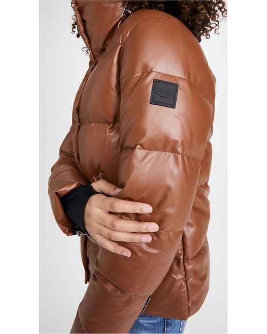 Sam. Multicolor Vegan Leather Isabel Jacket