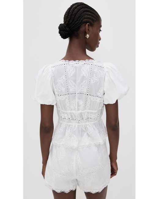 En Saison Black Marisol Top