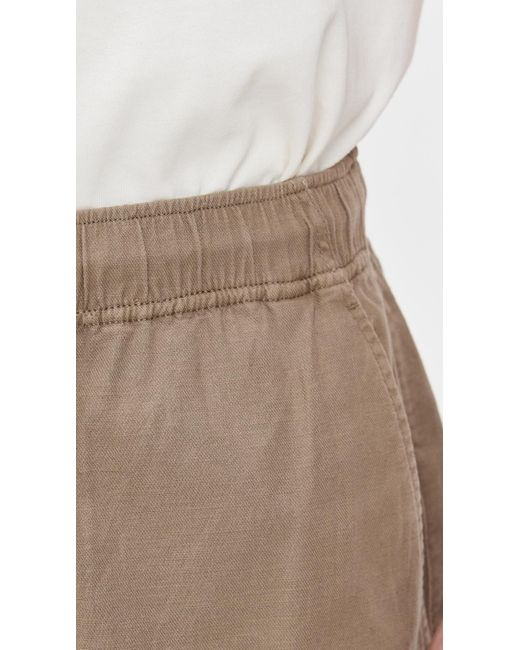 Faherty Brand Natural Essential Drawstring Shorts for men