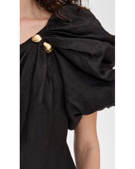 aje cira midi dress Cira Midi Dress-TERRACOTTA / 4