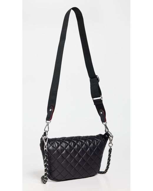 MZ Wallace Black Small Crosby Sling Bag