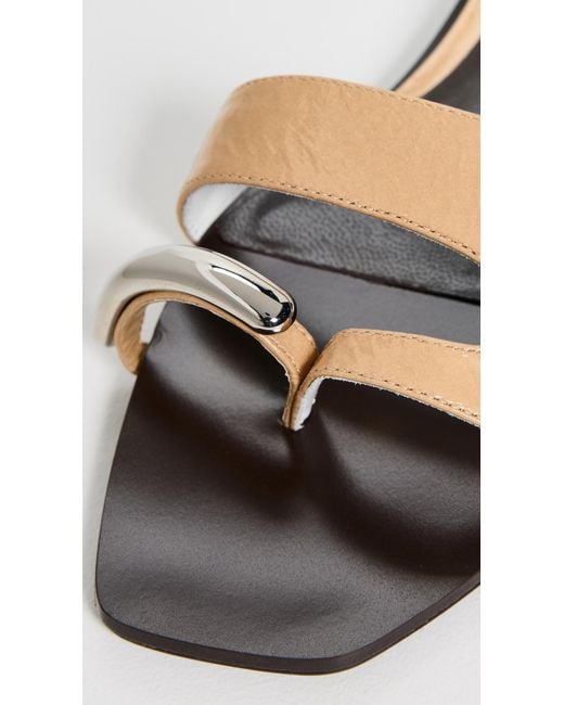 Tory Burch Black Pierced Slides