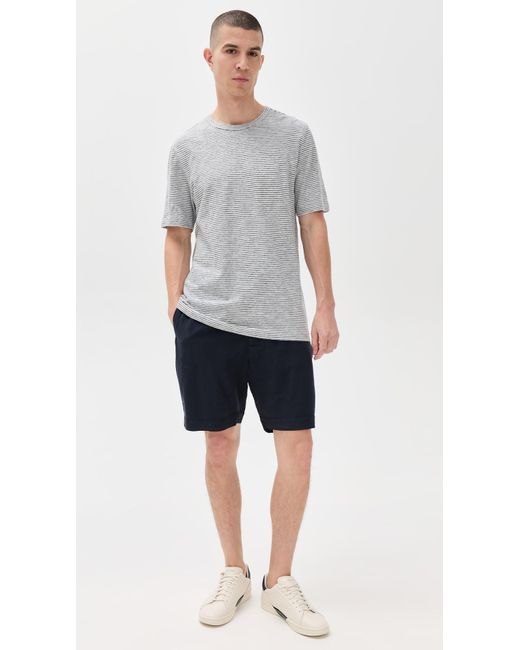 Faherty Brand Gray Sunwashed Tee for men