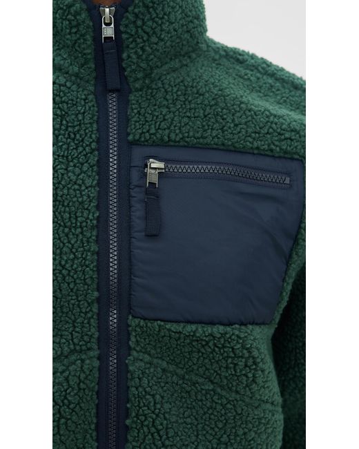 Splits59 Green Harris Sherpa Jacket