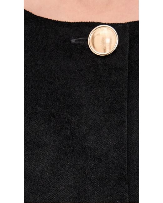 Wayf Black Fur Trim Jacket