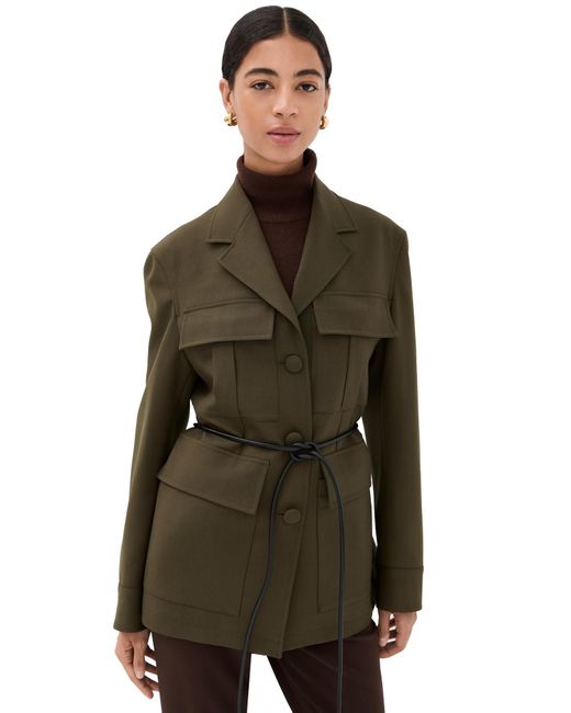 Rohe Brown Safari Blazer Jacket
