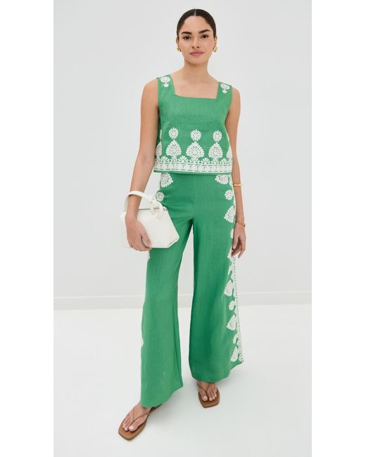 Figue Green Isabelle Top