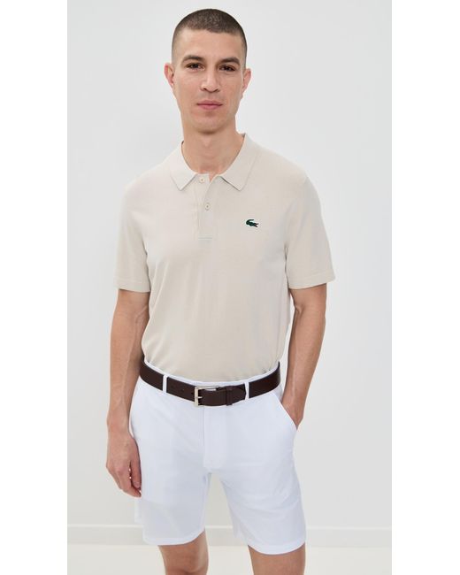Lacoste Natural Soft Knit Polo for men