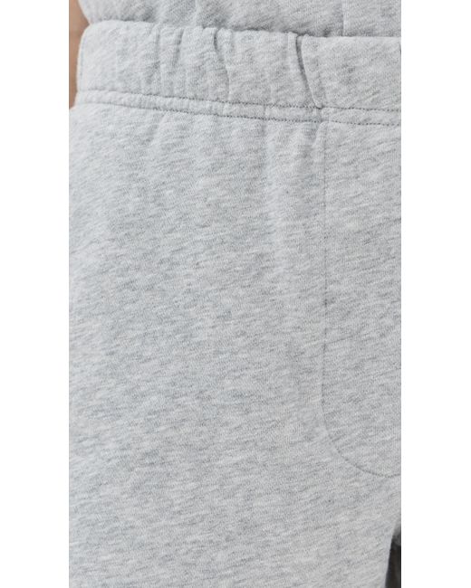 Tibi Multicolor Light Weight Sweatshirting Short Shorts