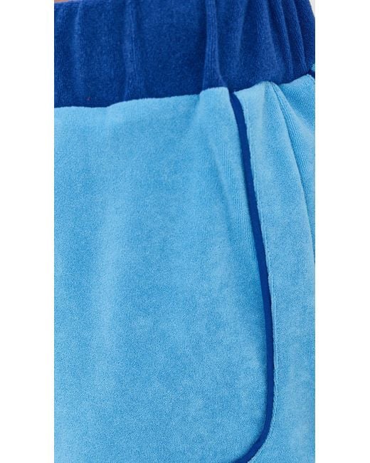 Staud Blue Nico Shorts
