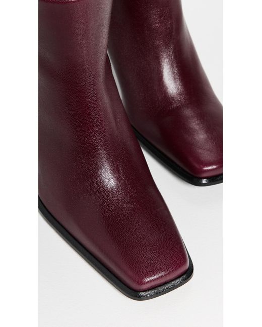 Staud Purple Hendrix Boots