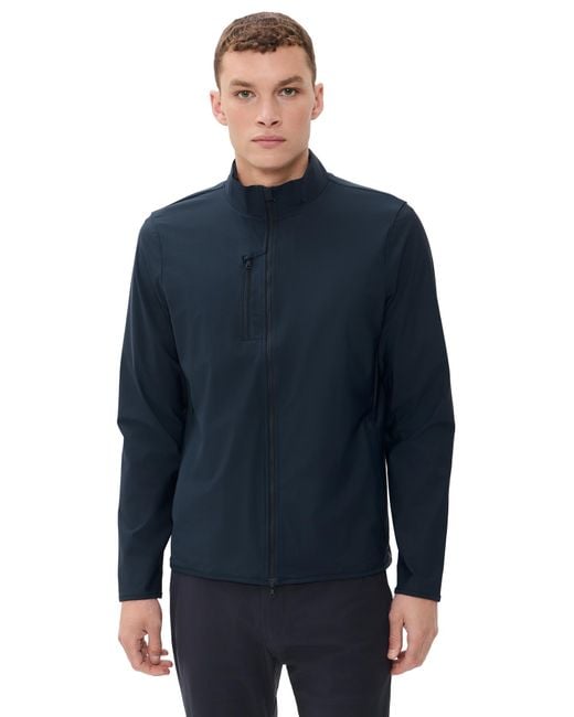 Rhone Blue Long Game Jacket for men