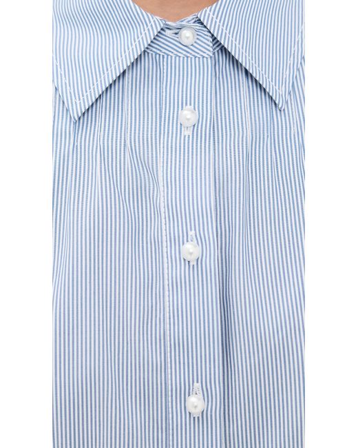 Shoshanna Blue Cate Top