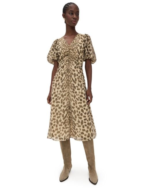 claude midi dress Sea Claude Long Sleeve Midi Dress