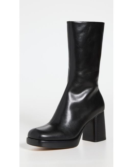 Rag & Bone Leather Matrix Boots in Black Lyst