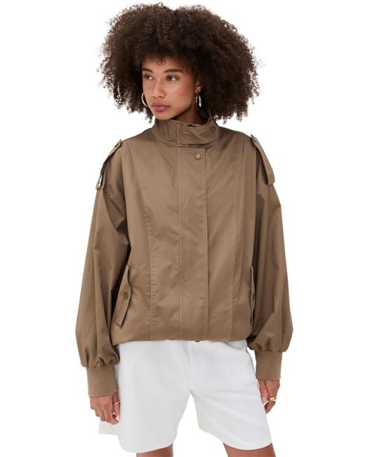 Staud Brown Simone Jacket