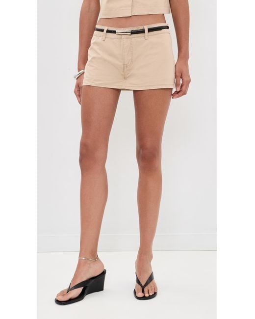 Lioness Natural Rhode Mini Skort