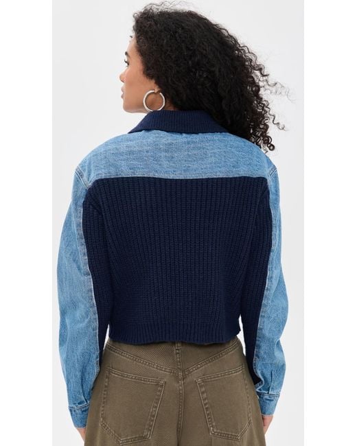Blank NYC Blue Moving Up Jacket