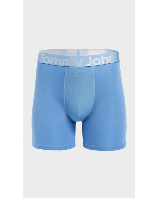 Tommy John Blue 360 Sport 6 Boxer Briefs 3 Pack for men