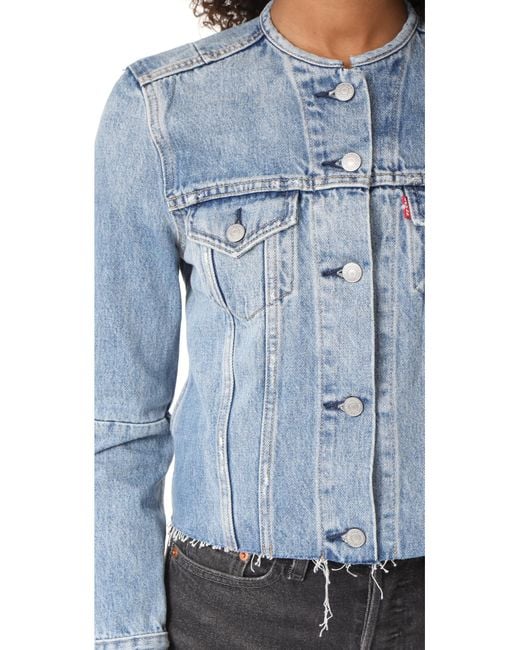Levi's Altered Trucker Jacket in Blue | Lyst