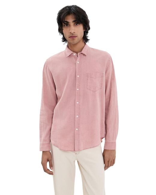Rails Pink Mykonos Shirt for men