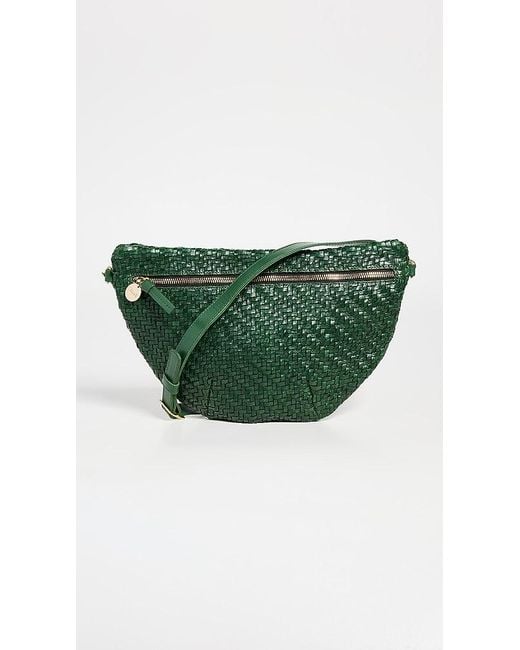 Clare V. Green Grande Fanny Belt Bag
