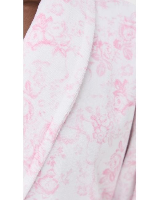 LoveShackFancy Pink Indie Robe Cupid's