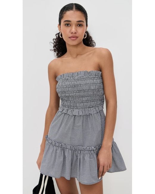 Sea Black Neci Gingham Coverup