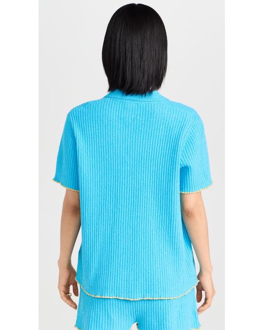 Joos Tricot Blue Jootricot Cheie Top Bue
