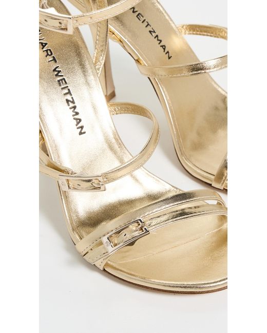 Stuart Weitzman White Georgie Heels 100Mm