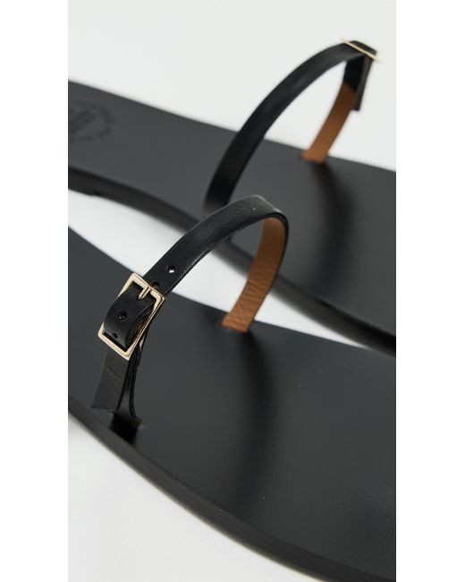 Atp Atelier Black Dongo Sandals