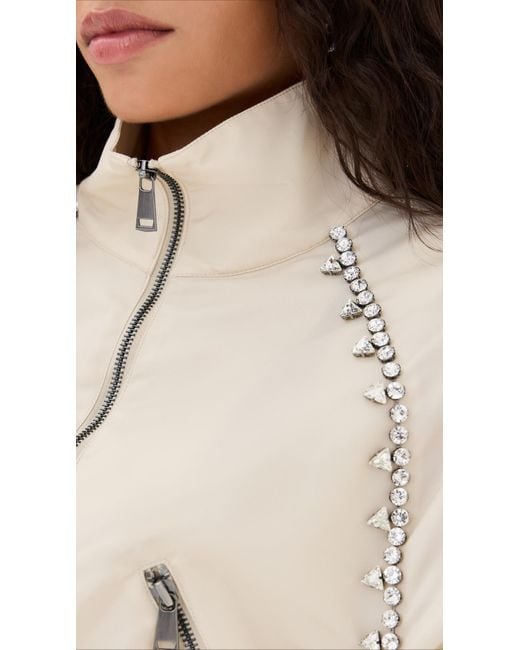 Area Natural Crystal Trim Track Jacket