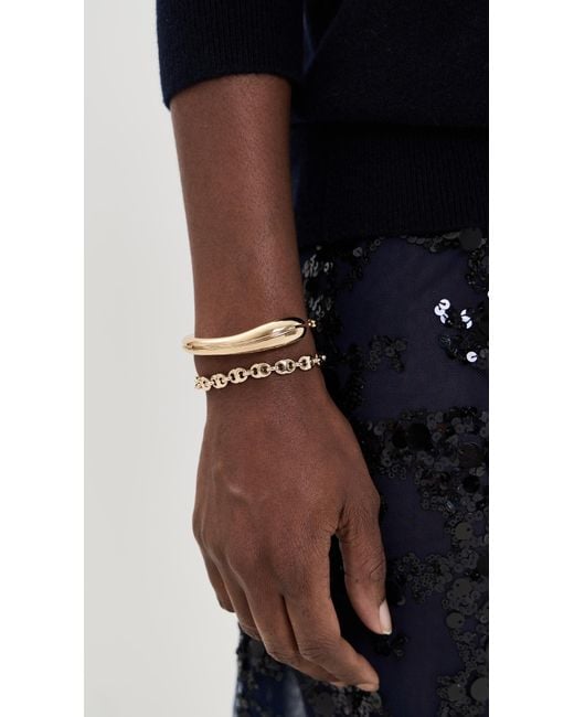 Tory Burch Black Thin Cuff