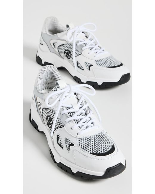 Anine Bing White Brody Sneakers