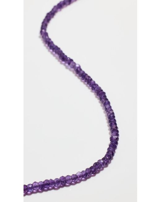 JIA JIA Black February Beaded Necklace