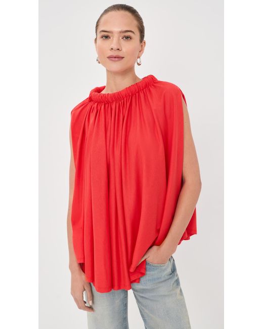 Coperni Red Circle Top