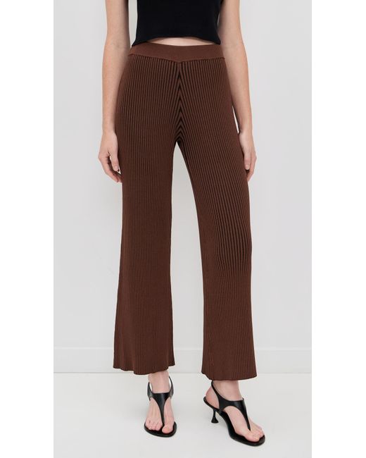 Simon Miller Brown Val Knit Pants