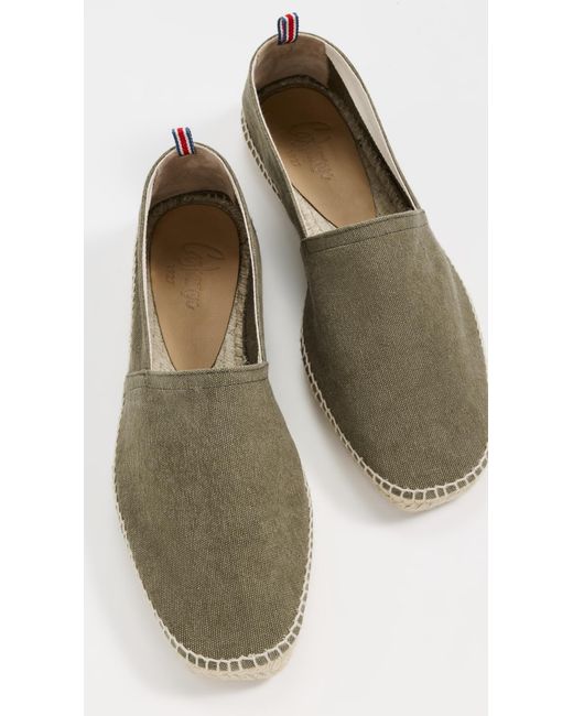 Castaner Green Pablo Canvas Espadrilles for men