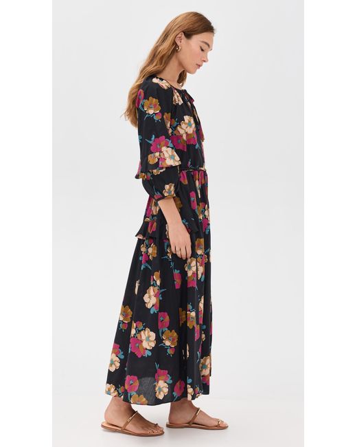 Apiece Apart Black Skala Maxi Dress