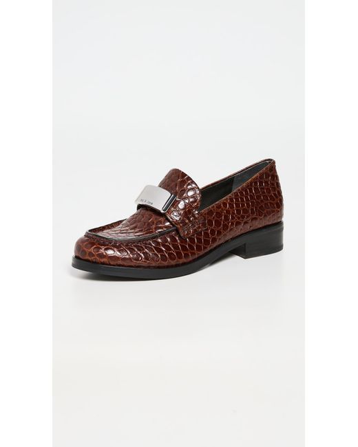 Rag & Bone Leather Canter Loafers in Brown Lyst Canada