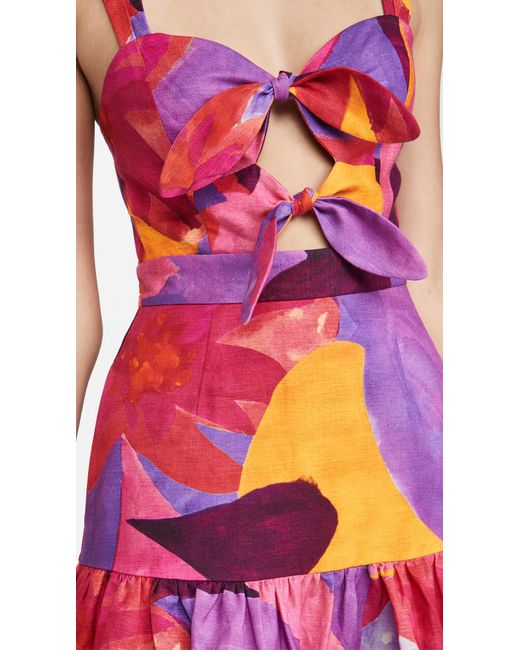 Rebecca Vallance Linen Pablo Tie Mini 