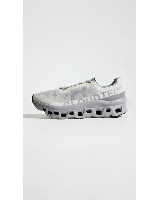 On Shoes White Cloudmster Sneakers 8 for men