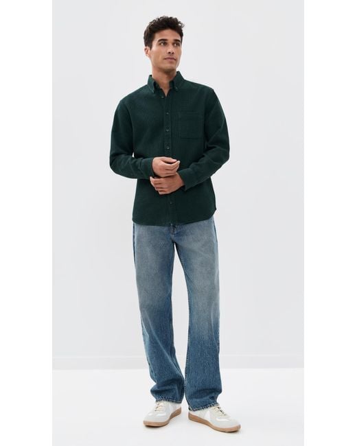 Taylor Stitch Black The Jack Shirt for men
