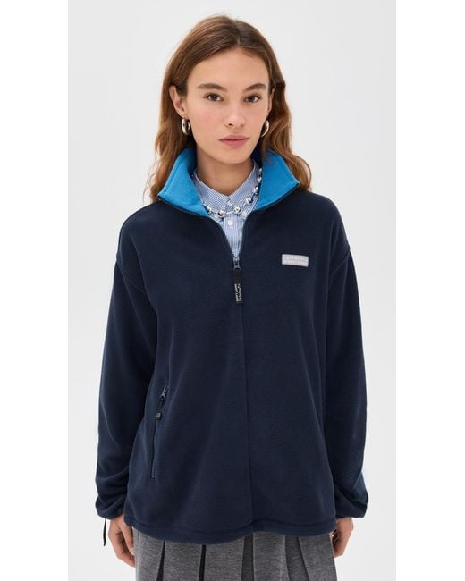 Sandy Liang Blue Ascher Pullover